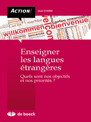 cover image of Enseigner les langues étrangères